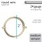 The Beadsmith German-Style Jewelry Wire – Copper Core, Copper Plated -Beading Wire Used to Jewelry Making, Wire Wrapping, Sculpting, Floral, and DIY Arts & Crafts
